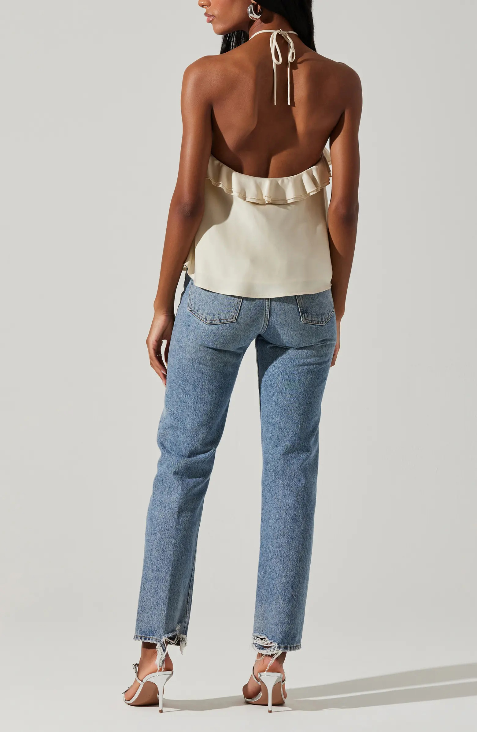 Alix Rosette Halter Top | Nordstrom