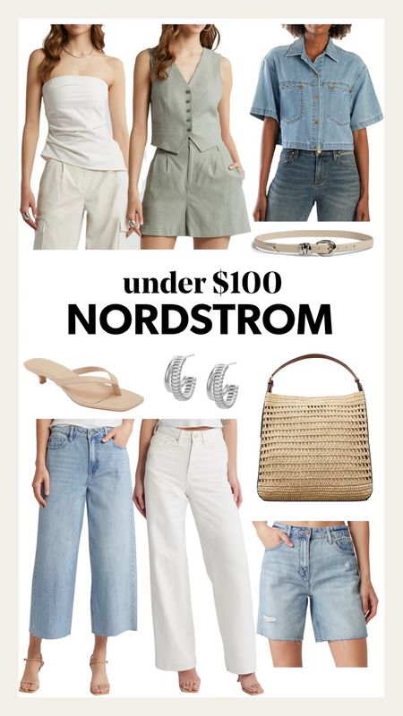 All under $100 finds from Nordstrom! #summerfashion #summeroutfit #under100 #denim #summertops #fashionjackson @nordstrom #nordstrompartner

#LTKSeasonal #LTKFindsUnder50 #LTKFindsUnder100
