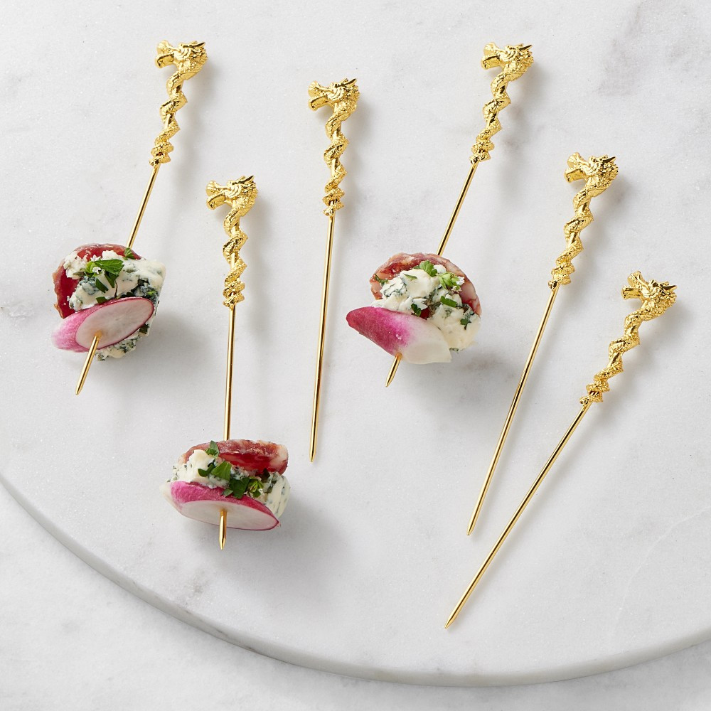 Lunar New Year Cocktail Picks, Set of 6 | Williams-Sonoma