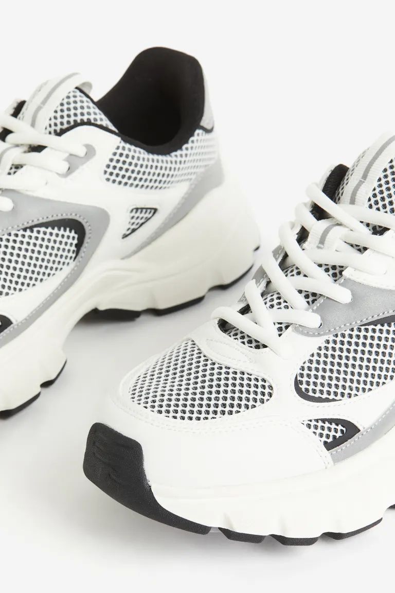 Chunky Sneakers - White - Ladies | H&M US | H&M (US + CA)