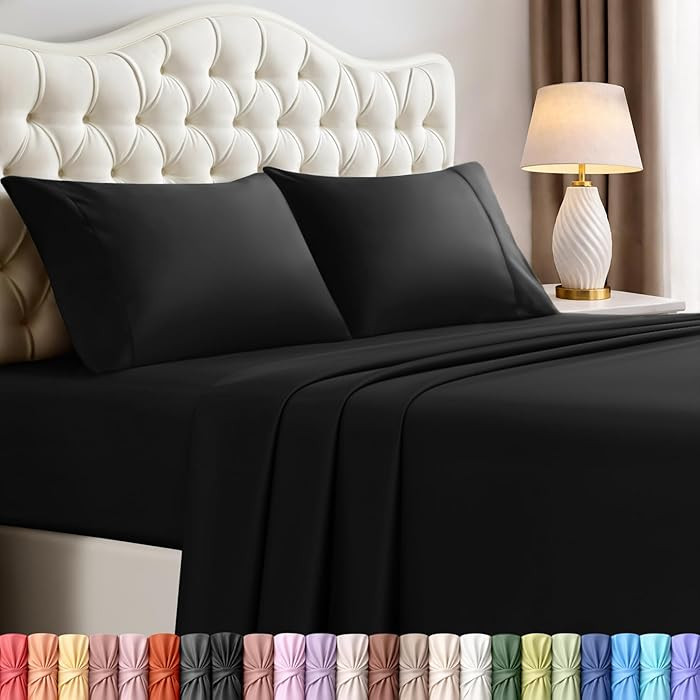 Utopia Bedding Queen Size Sheet Set – 4 Piece Bed Sheets, Soft and Breathable Microfiber, Inclu... | Amazon (US)