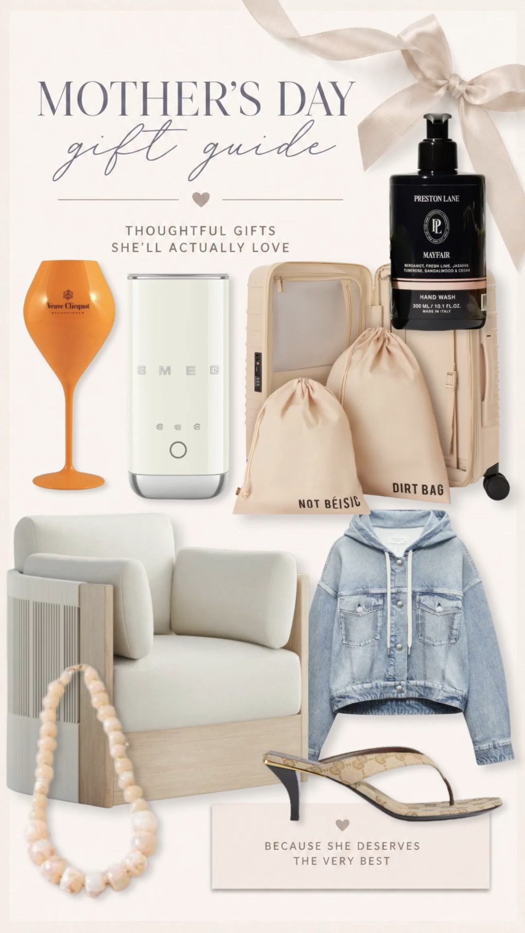 Mother’s Day gift ideas 🤍✨

All the things she’ll truly enjoy — useful, thoughtful, and a few little treats she wouldn’t buy for herself 🙌🏼

Such a good mix of practical + special finds ✨ everything is linked on my LTK!

mother’s day gifts, gifts for her, mom gifts, gift guide, self care, beauty finds, home decor, thoughtful gifts

#LTKSeasonal #LTKMothersDay