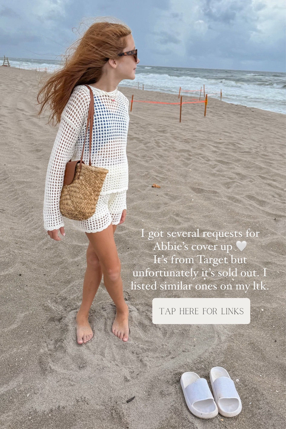 Abbie’s similar crochet cover up 
She is using size 12 


#LTKSwim #LTKTravel #LTKKids