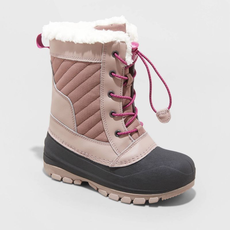 Kids' Skylar Lace-Up Winter Boots - All in Motion™ | Target