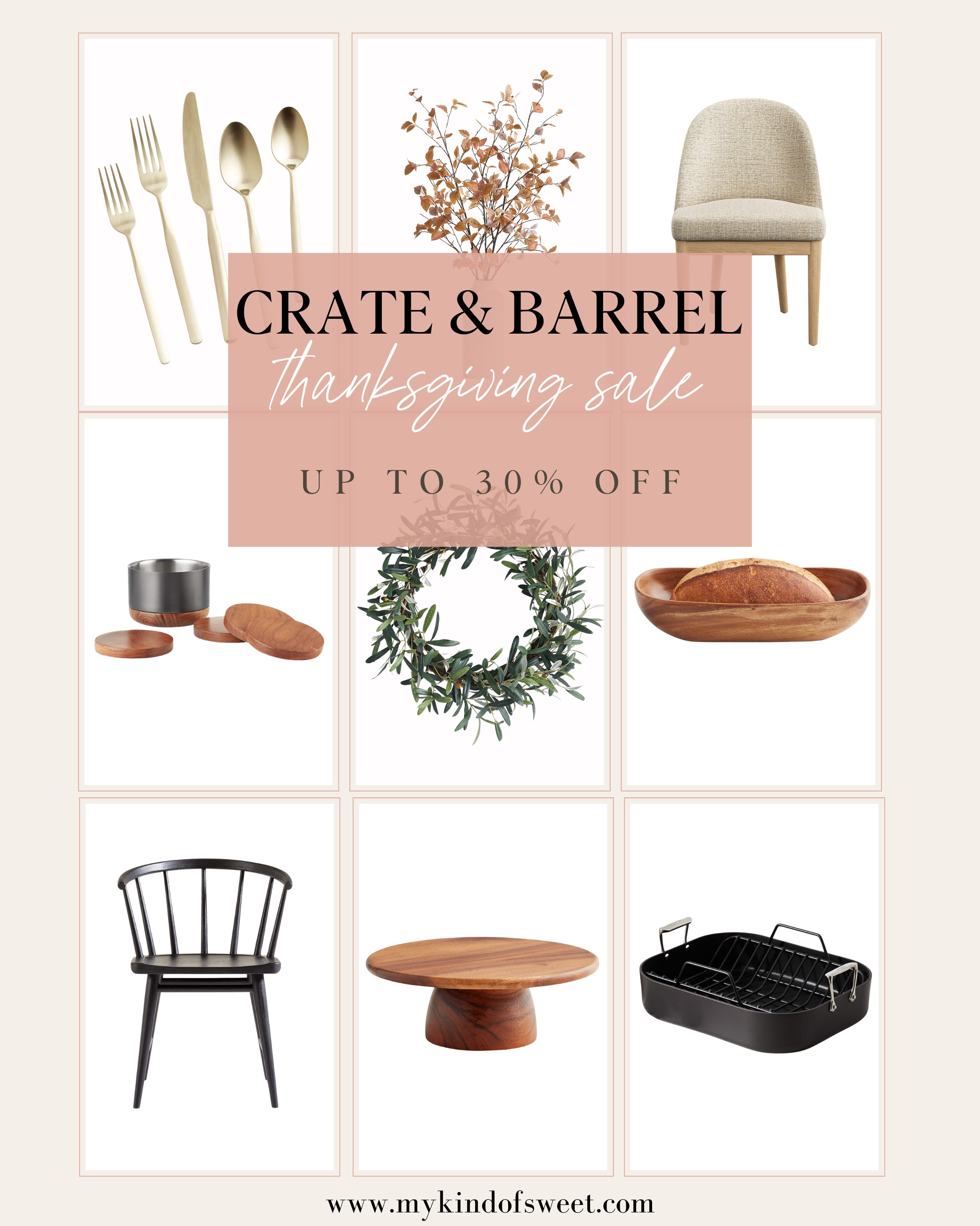 Crate & Barrel’s Thanksgiving Sale is on—save up to 30% off! From table settings to cozy chairs, it’s the perfect time to get your home holiday-ready.

#LTKSeasonal #LTKHome #LTKHoliday