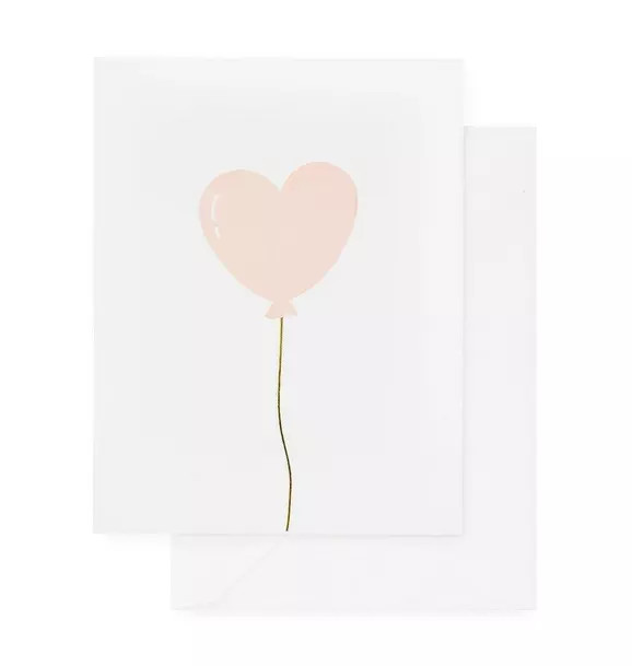 Sugar Paper Heart Balloon Greeting Card | Janie and Jack