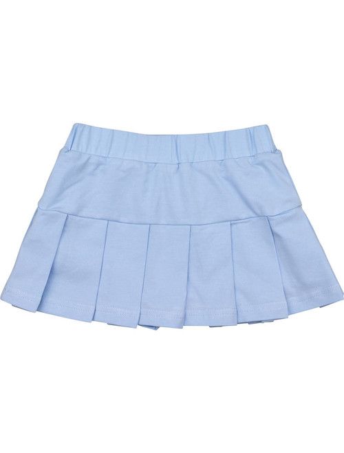 Blue Knit Tennis Skirt | Cecil and Lou