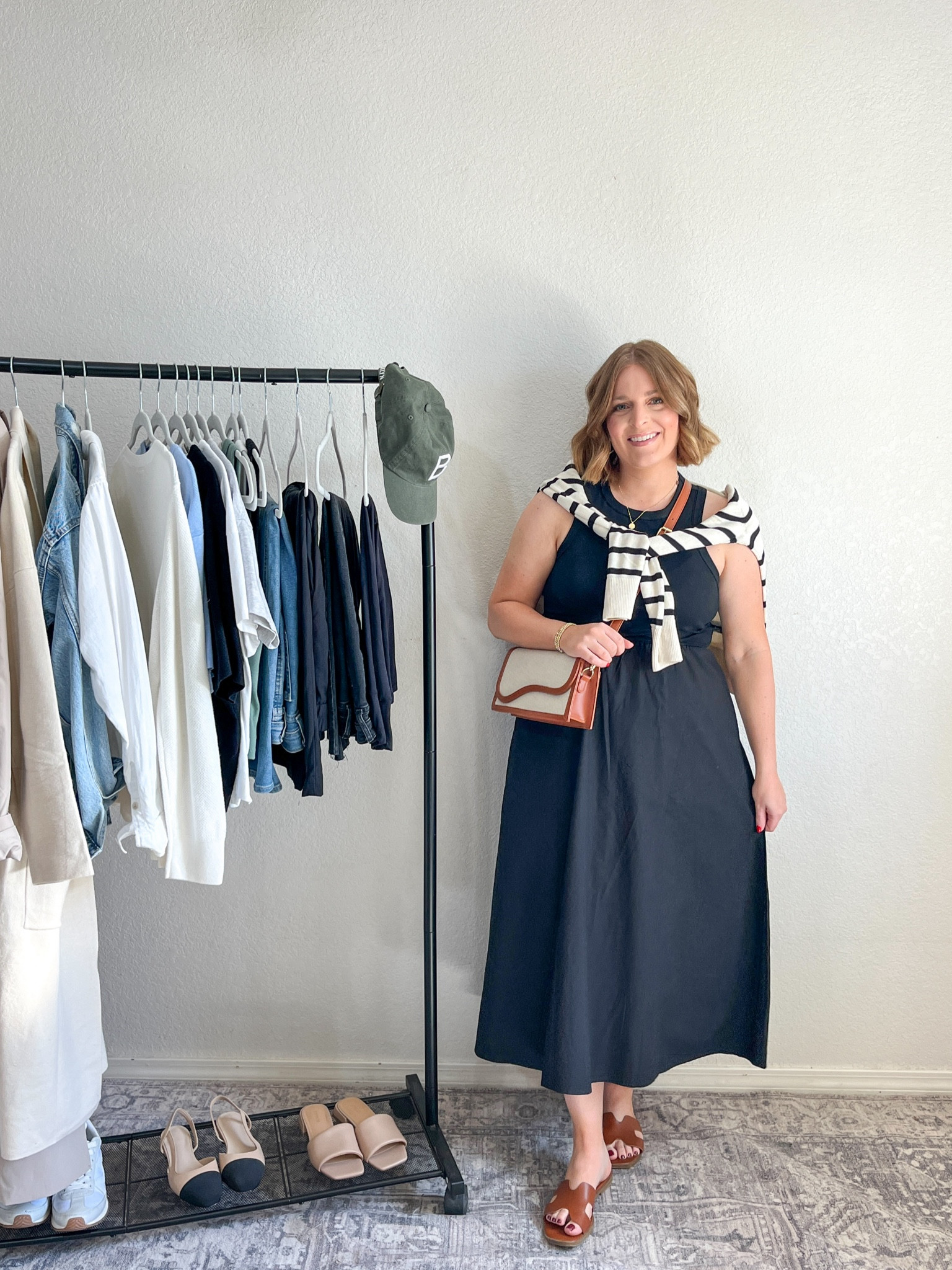 Spring Capsule// midi dress & sandals 

Wearing L (tts) 

#LTKfindsunder50 #LTKmidsize