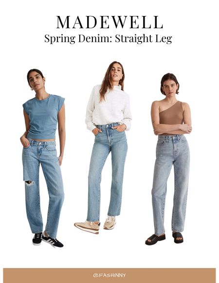 Denim for Spring 

Straight leg denim, jeans, relaxed denim, madewell


#LTKunder100 #LTKSale #LTKSeasonal