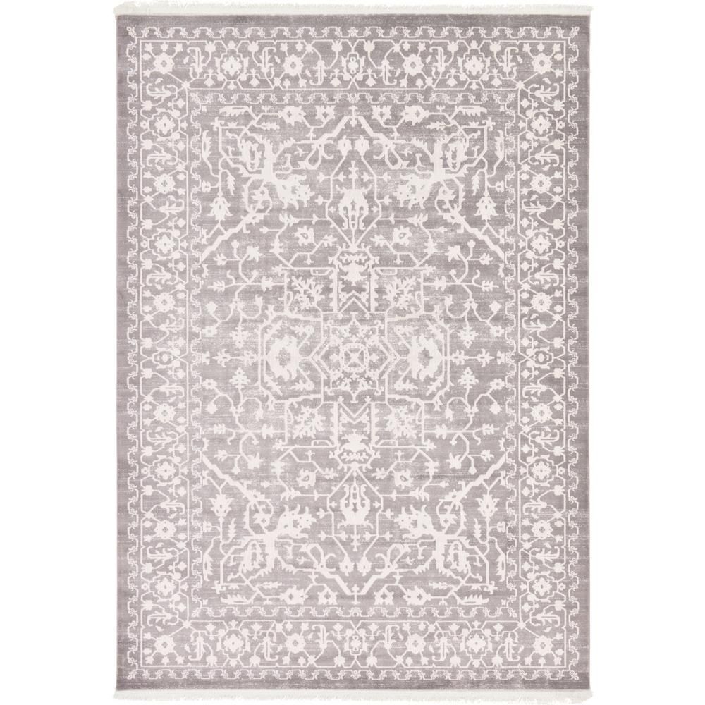 Unique Loom New Classical Olympia Gray 8' 0 x 11' 4 Area Rug-3131235 - The Home Depot | The Home Depot