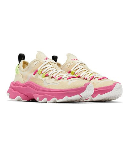 SOREL Bleached Ceramic & Pink Kinetic Breakthru Tech Sneaker - Women | Zulily