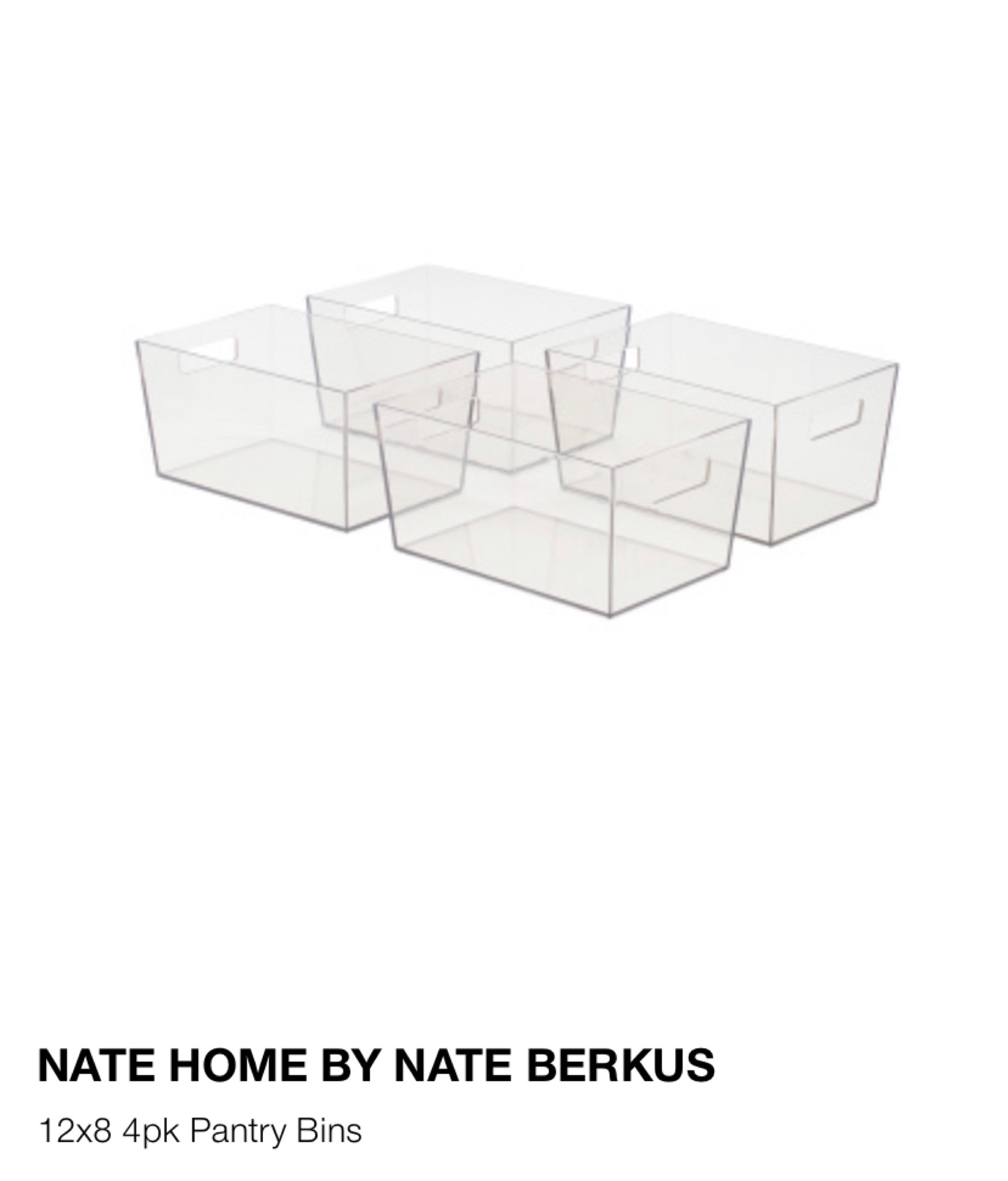 Pantry Bins 4 pack 🍪🍿🥨

#LTKfamily #LTKkids #LTKhome