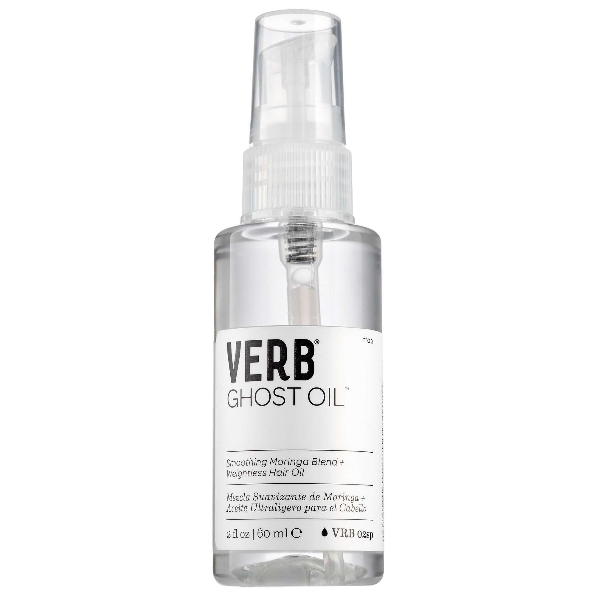 Verb Ghost Weightless Oil to Fight Frizz and Enhance Shine 2 oz/ 60 mL | Sephora (US)