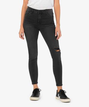 Connie High Rise Fab Ab Slim Fit Ankle Skinny (Hundred Wash) | Kut From Kloth
