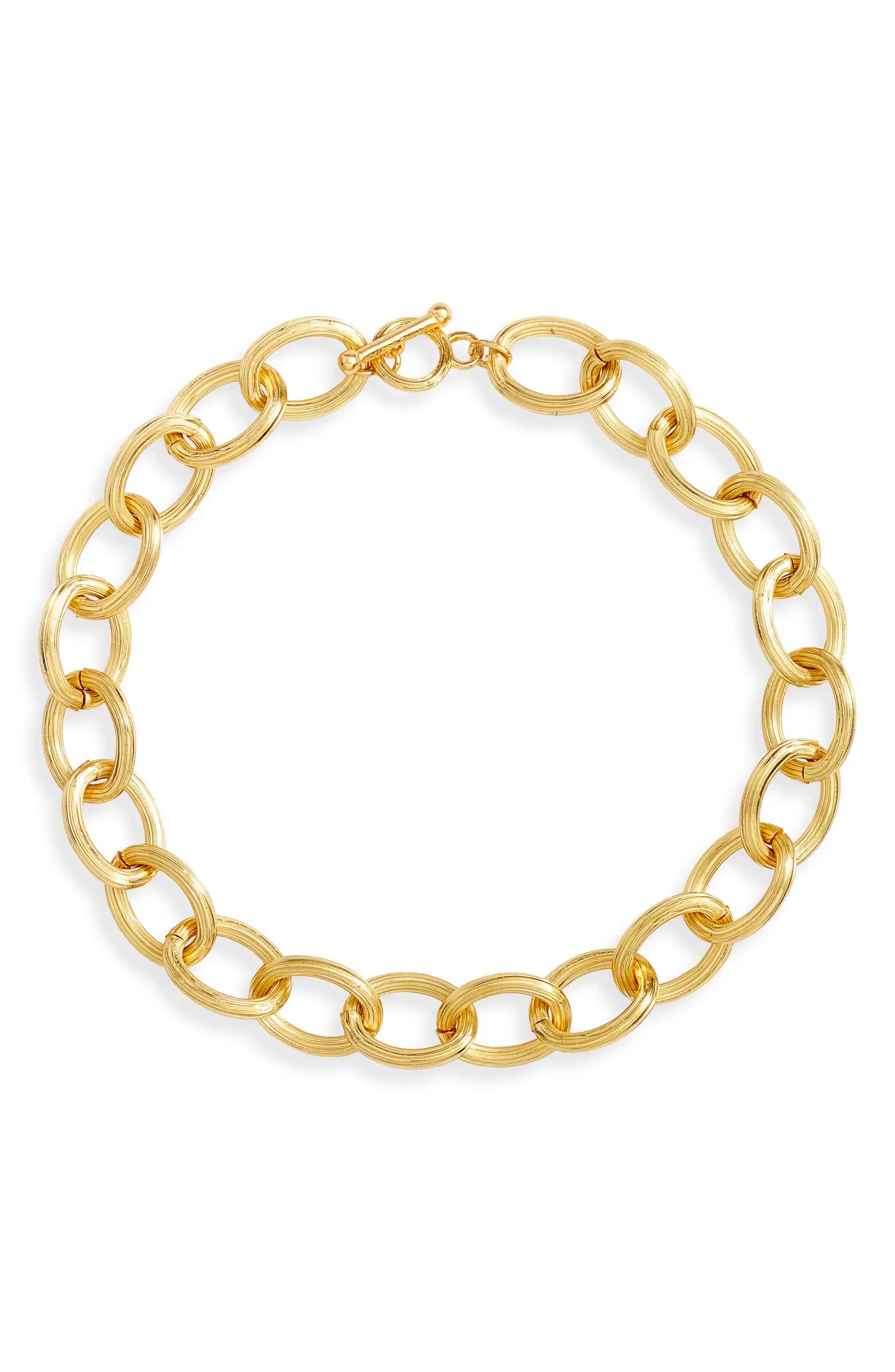Karine Sultan Layering Chain Link Necklace | Nordstrom | Nordstrom