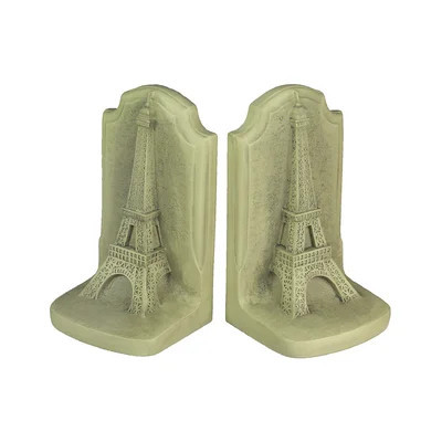 Historical Wonders Eiffel Tower Bookends | Wayfair North America
