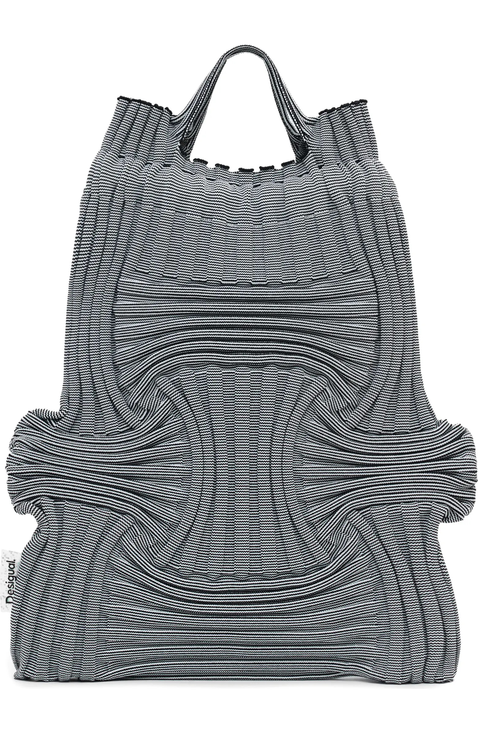 Medium Textured Stretch Knit Backpack | Nordstrom