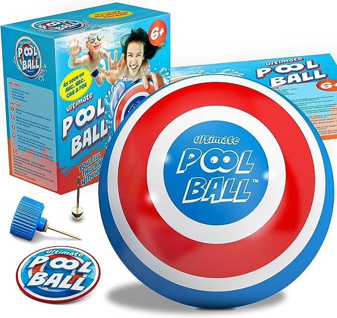 Ultimate Pool Ball - Fill It with Water to Play Swimming Pool Games for Kids & Family! Coolest Po... | Amazon (US)