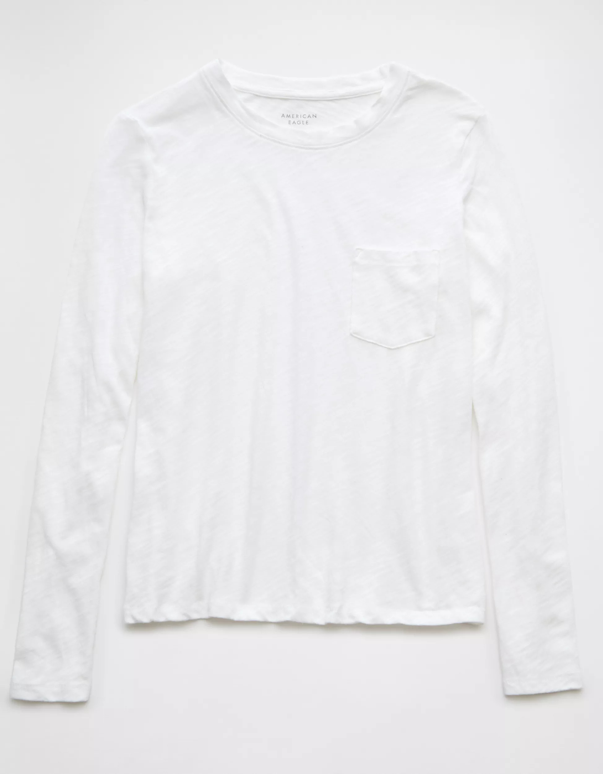 AE Long-Sleeve Pocket T-Shirt | American Eagle Outfitters (US & CA)