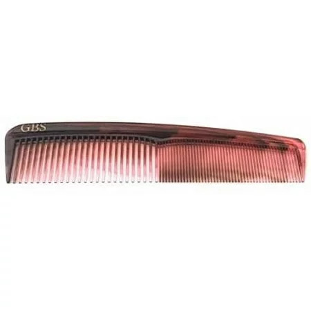 G.B.S Handmade Styling Grooming Comb - 7 Tortoise Coarse All Purpose Fine Dressing Comb - Smooth Tapered Teeth Cellulose Acetate Everyday Hair Caretaker for all Men Women Kids | Walmart (US)