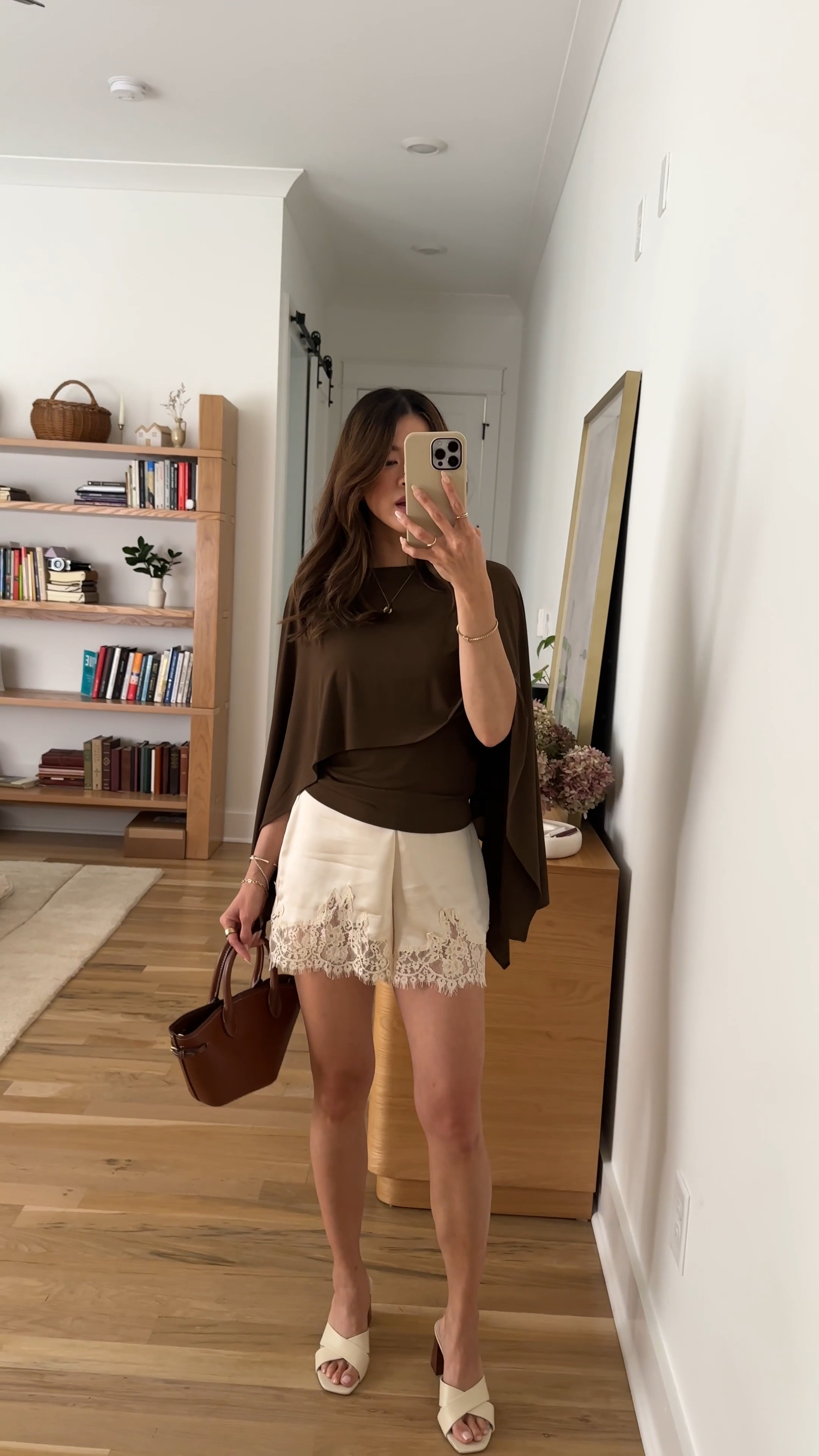 Sizing info:
Top size XS
Shorts size XS in Almond 

petite fashion, get dressed with me, outfit inspiration, ootd, nashville outfit, Nashville influencer, petite style, vacation style, casual outfits, mom style, petite shorts, spring outfits, spring outfit info, spring shorts, spring outfit idea, spring top, spring bag, cape top, spring shoes, summer shorts, satin shorts, slip shorts 

 

#LTKSeasonal #LTKPetite #LTKWedding