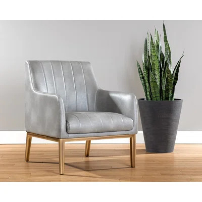 Faux Leather Club Chair | Wayfair North America