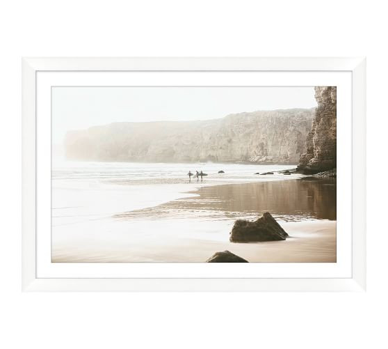 Sunrise Surf Framed Print | Pottery Barn (US)