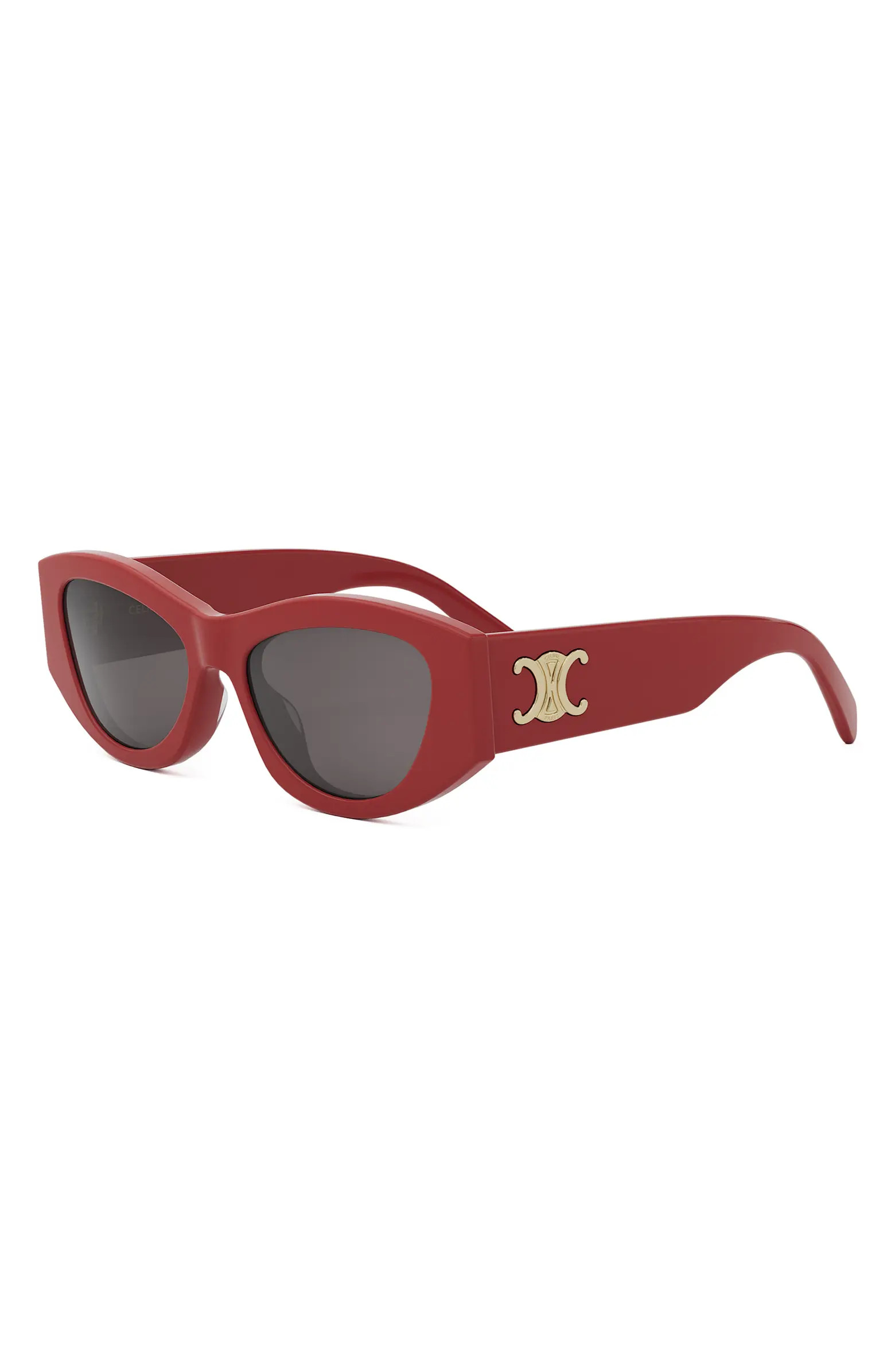 Triomphe 55mm Rectangular Sunglasses | Nordstrom