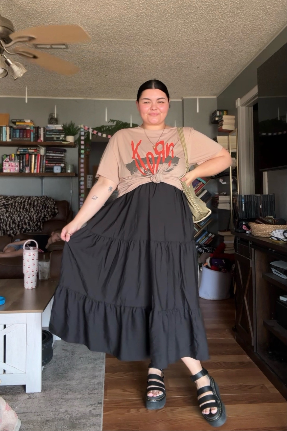 shirt is a 2x, dress is a 1x  as a size 16 / regular size 2x wearer 

#LTKgrwm #LTKmomlife #LTKSpringSale