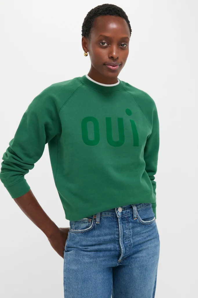 Evergreen Oui Sweatshirt | Tuckernuck (US)