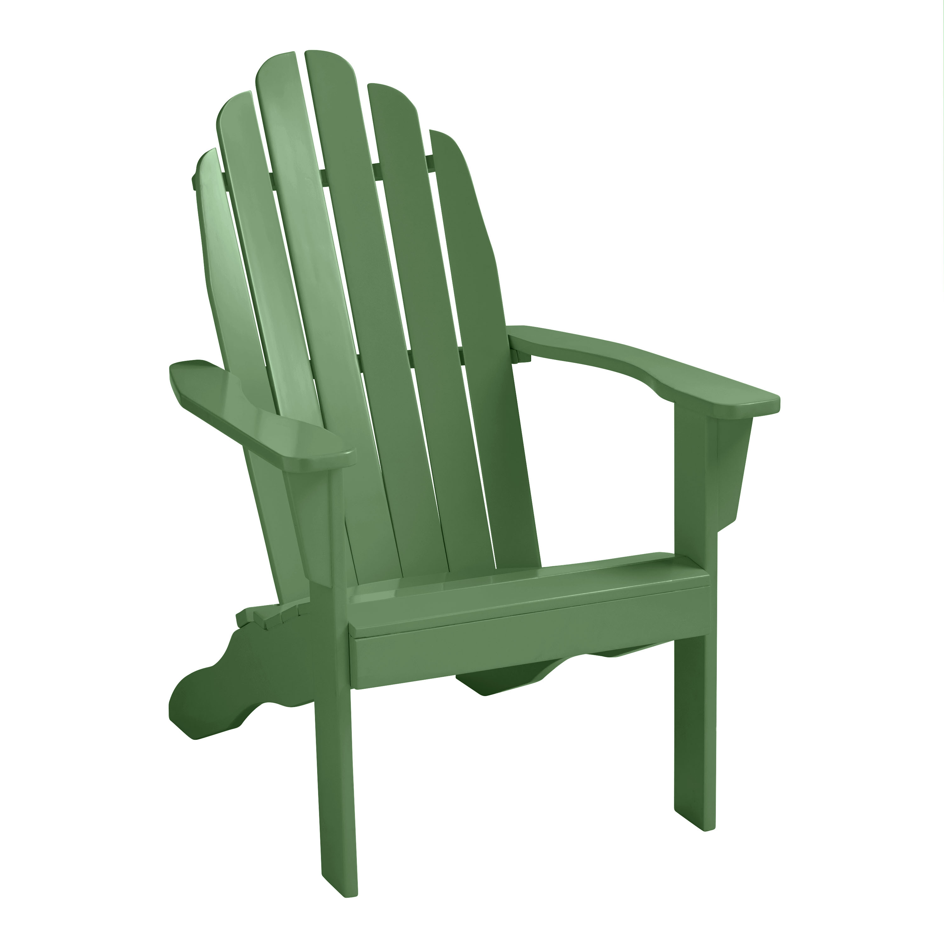 Slatted Wood Adirondack Chair | World Market