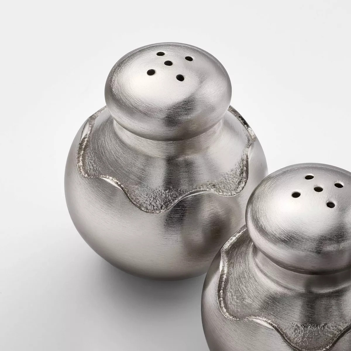 Metal Salt and Pepper Shaker Silver - Threshold™ designed with Studio McGee | Target