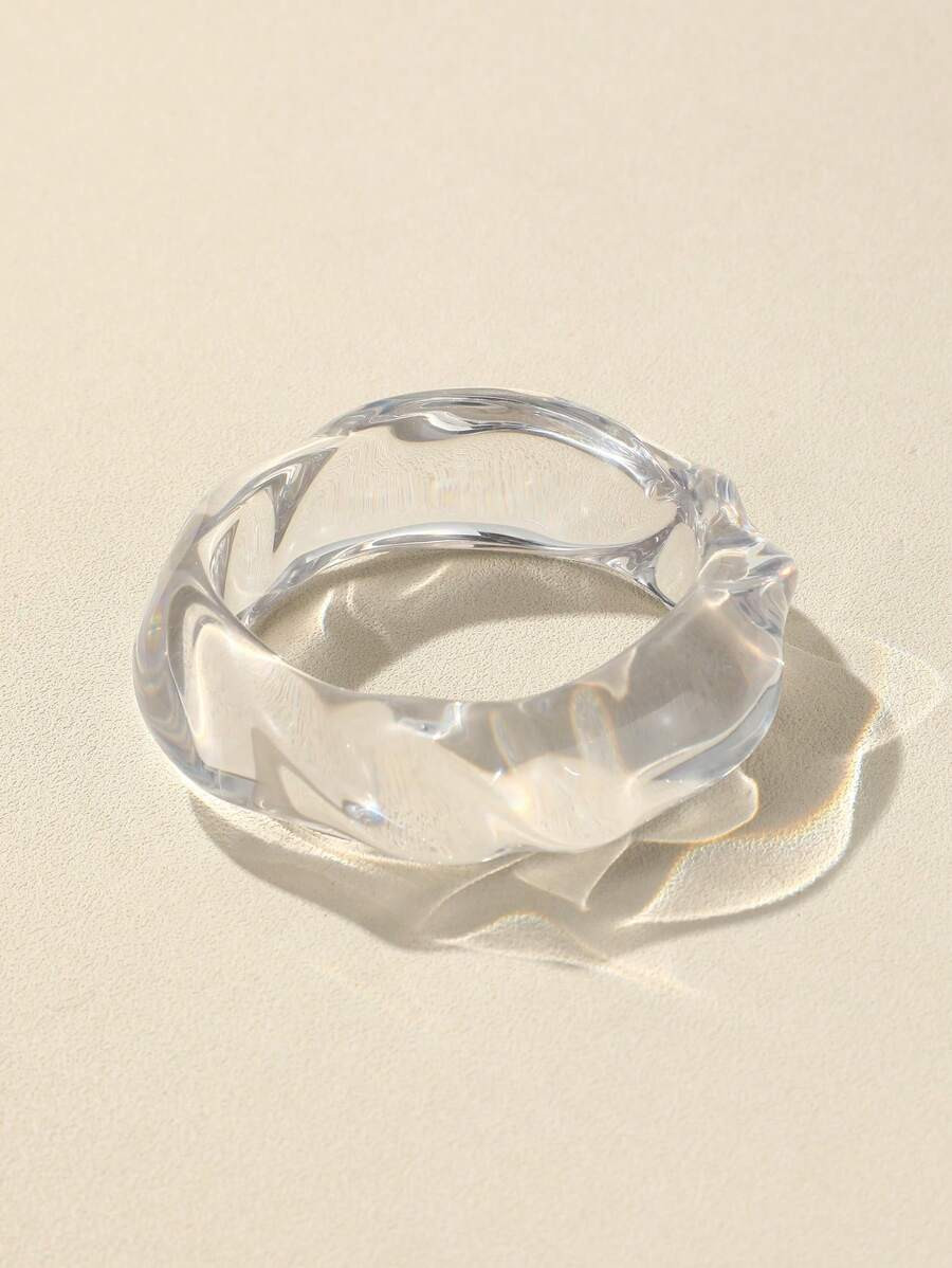 Clear Cuff Bangle | SHEIN