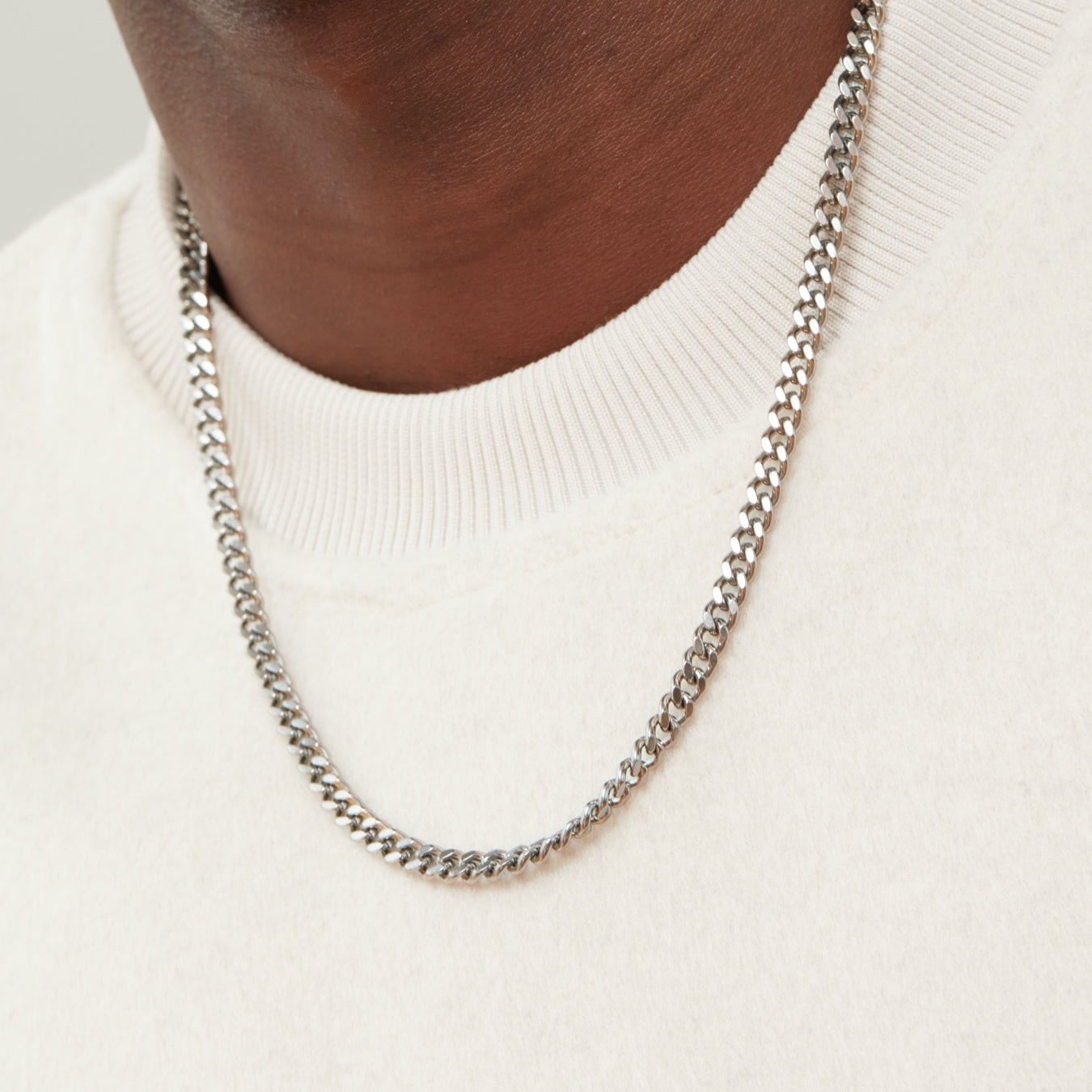 5mm Curb Chain Necklace | Mejuri Fine Crew