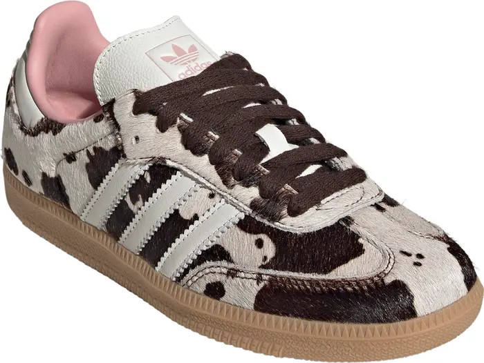 Samba OG Genuine Calf Hair Sneaker (Women) | Nordstrom