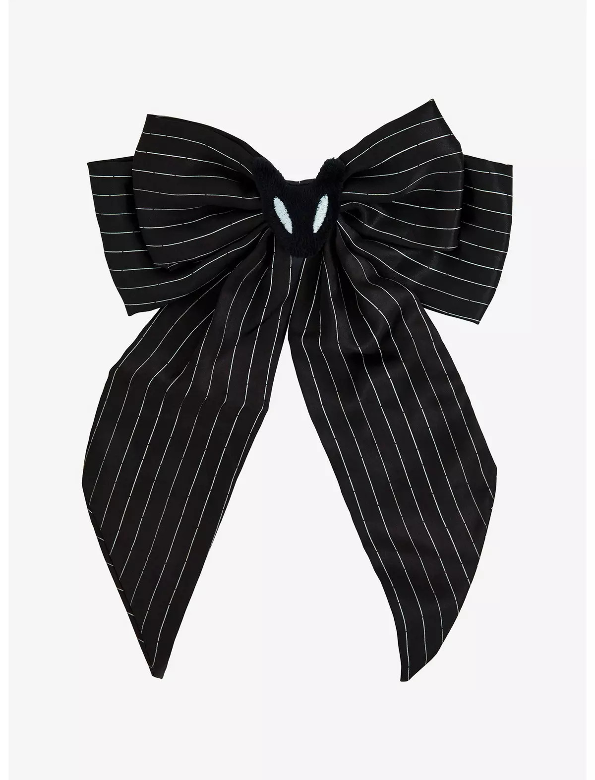 The Nightmare Before Christmas Jack Pinstripe Hair Bow | Hot Topic | Hot Topic