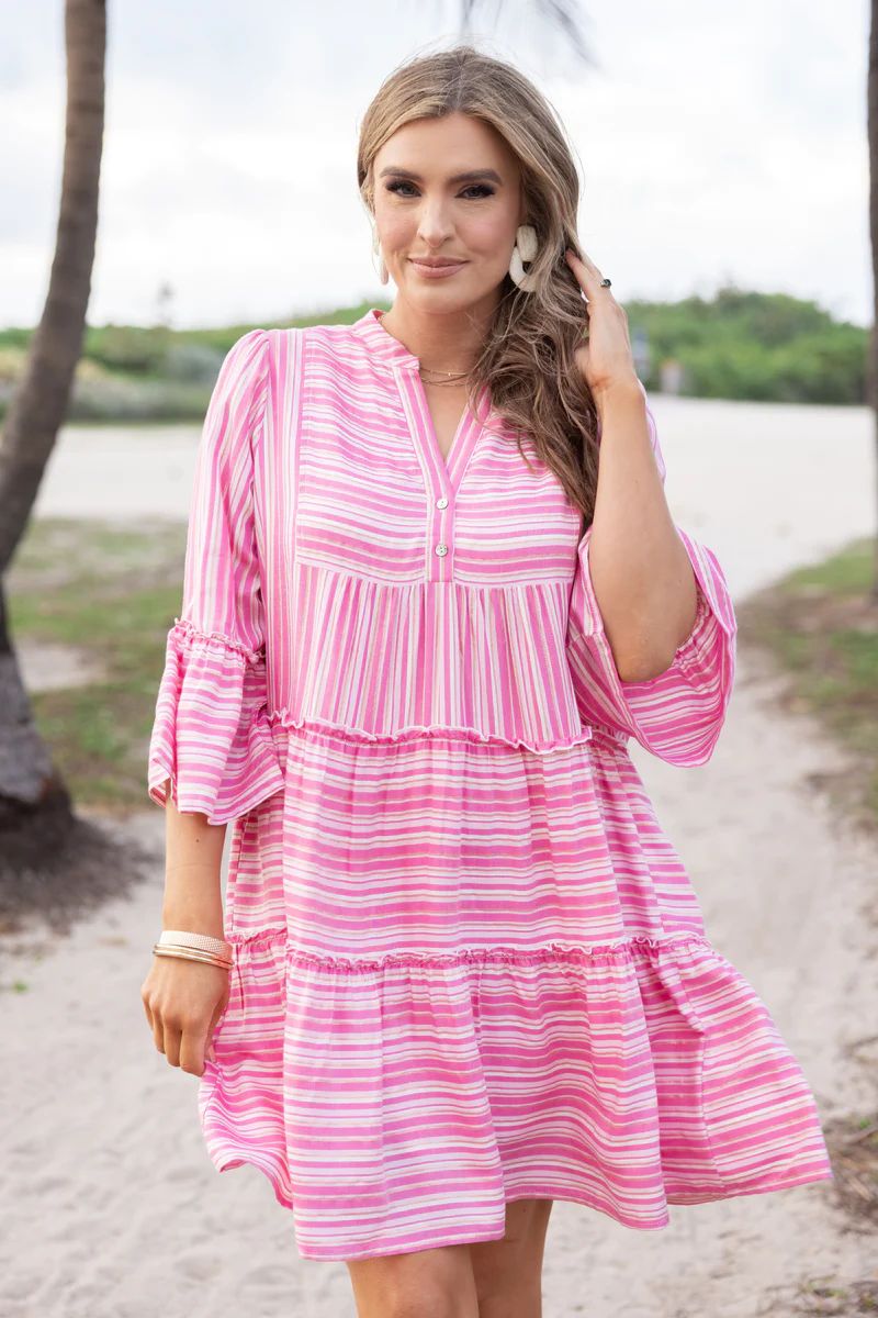 Libby Dress- Pink | Avara