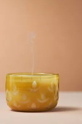 Rohini Fresh Fern Moss Glass Candle | Anthropologie (US)