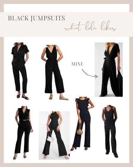 A black jumpsuit is so versatile and can be worn for so many different occasions!

#LTKstyletip #LTKSeasonal #LTKFind