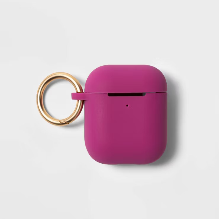 heyday™ Apple AirPods Gen 1/2 Silicone Case with Clip | Target