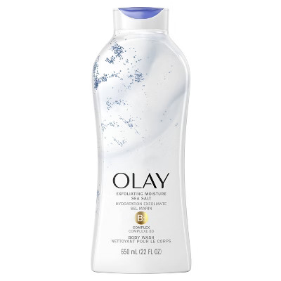 Olay Exfoliating Body Wash with Sea Salts - 22 fl oz | Target