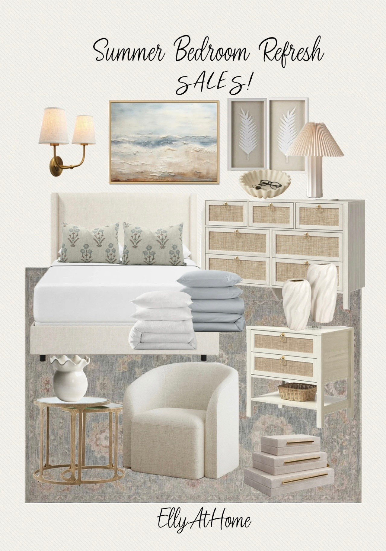 Memorial Day Sales! Shop soon! Wayfair classic coastal bedroom furniture, bedding, lighting, rugs, artwork and home decor accessories. Spring to summer styling!

#LTKHome #LTKSaleAlert