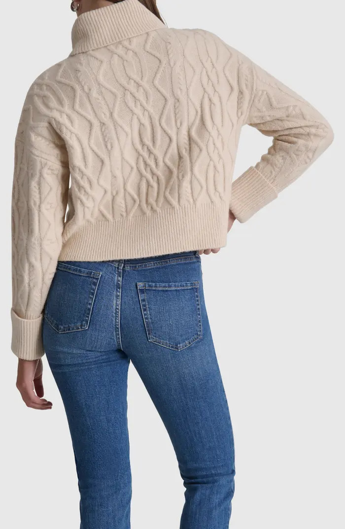 Cable Stitch Turtleneck Sweater | Nordstrom Rack