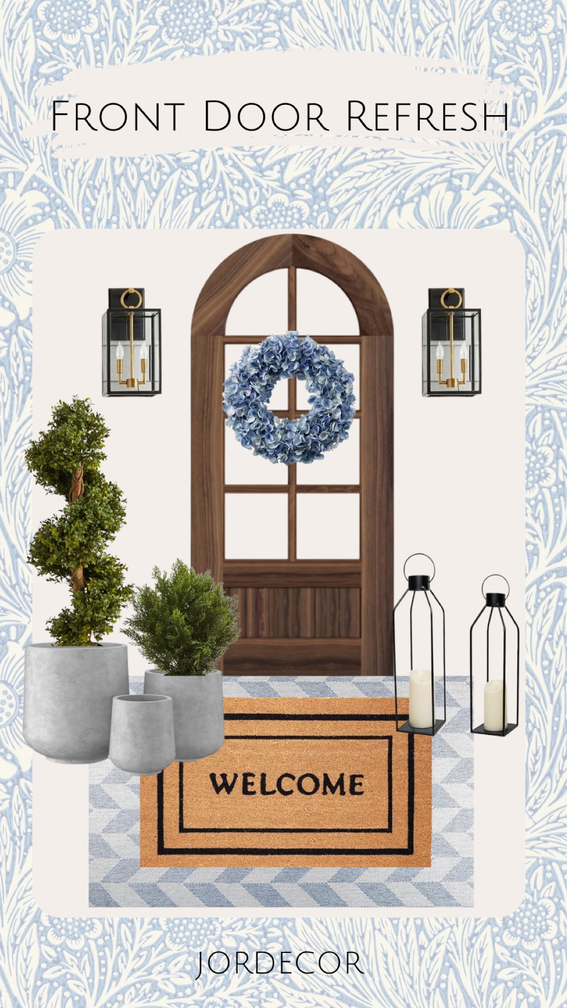 Spring/ summer front door 

#LTKHome #LTKSeasonal