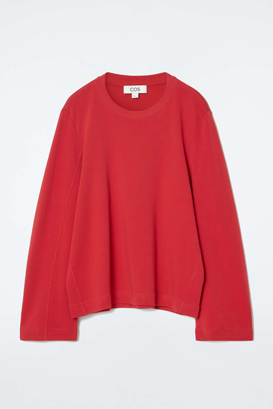 LONG-SLEEVED T-SHIRT - RED - COS | COS UK