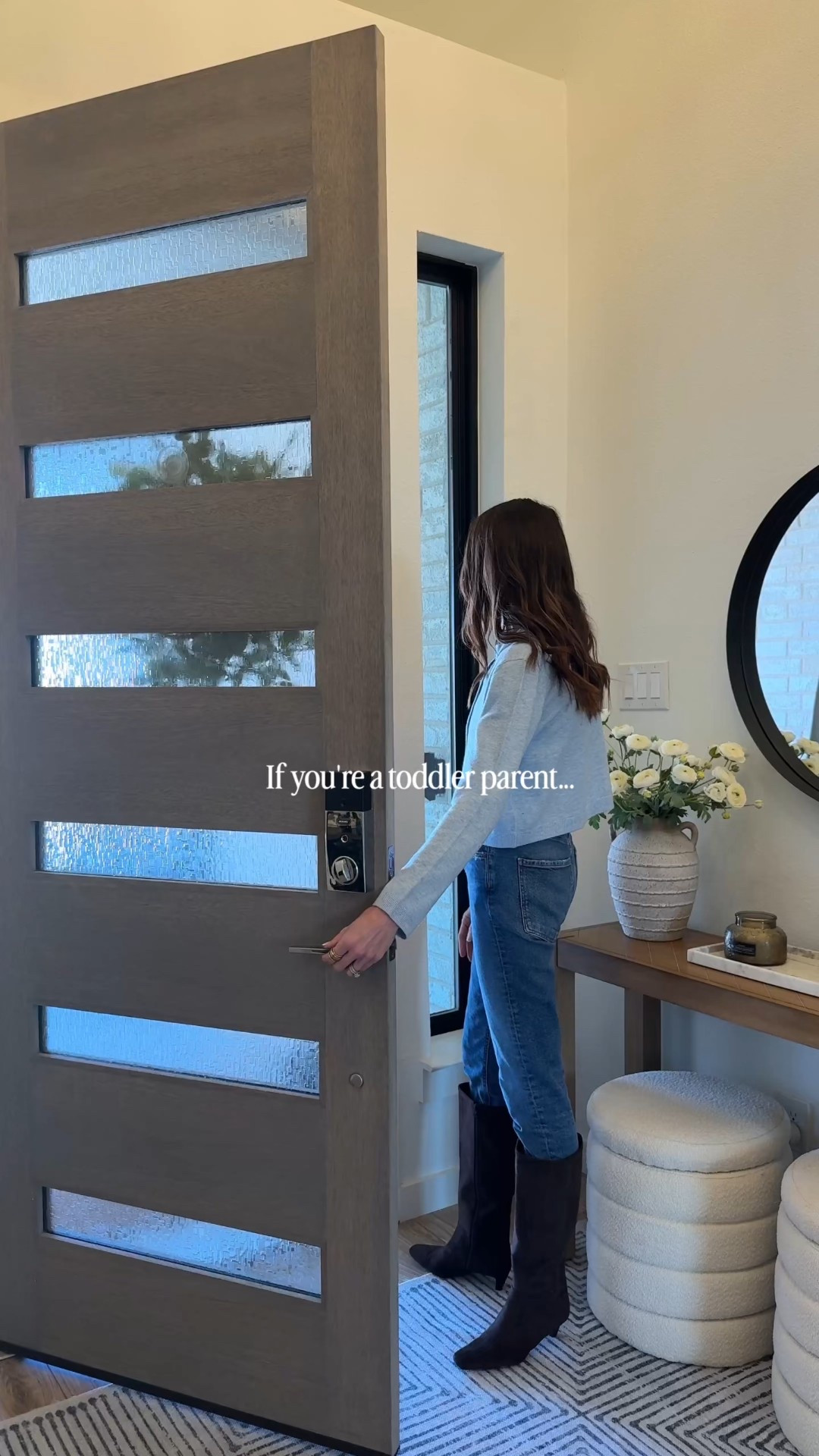 Love these child-proof door locks if you have escaping toddlers like mine 🙃😑🗝️ on Amazon in black, white, or silver! 

#childproofing #toddlers #homesafety 

#LTKHome