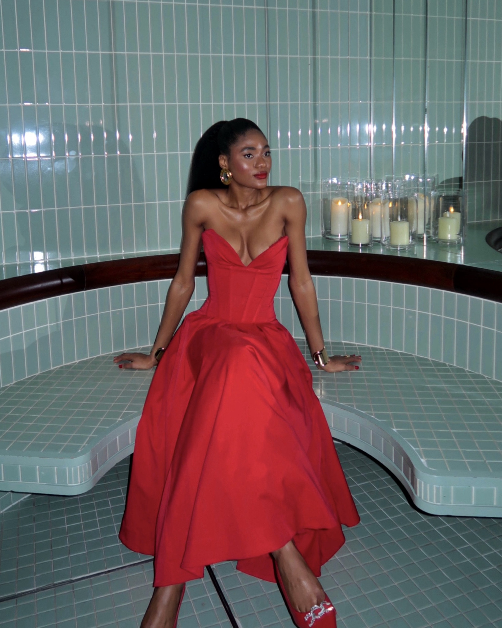 Products that brought my dinner look together celebrating with the girls. ❣️
1. Vaseline cocoa body oil 
2. NO7 foundation stick in shade walnut 
3. Urban decay setting spray 
4. Fenty beauty setting powder 
5. Fenty beauty foundation powder 
6. Prada fragrance ( scent of the night ) 

All products from #Bootsuk #Dinner #Datenightlook #Valentinesdayinspo 

#LTKxBootsBeauty #LTKuk #LTKdatenight