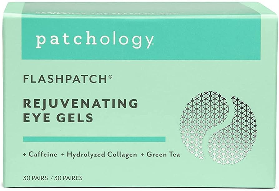 Patchology Rejuvenating Under Eye Gels - Hydrating Eye Mask w/Caffeine & Collagen - Under Eye Pat... | Amazon (US)