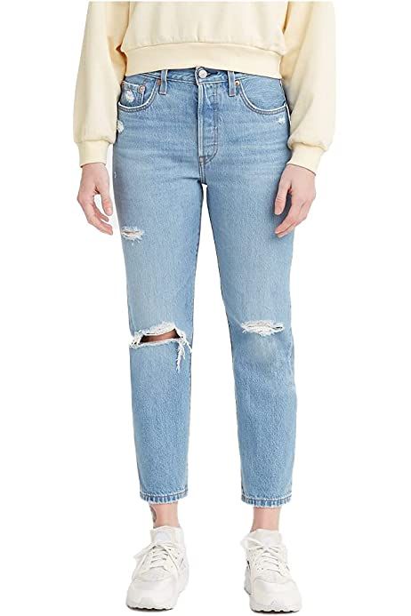 Levi's Women's Wedgie Straight Jeans, Bridge Of Bellflower, 28 at Amazon Women's Jeans store | Amazon (US)
