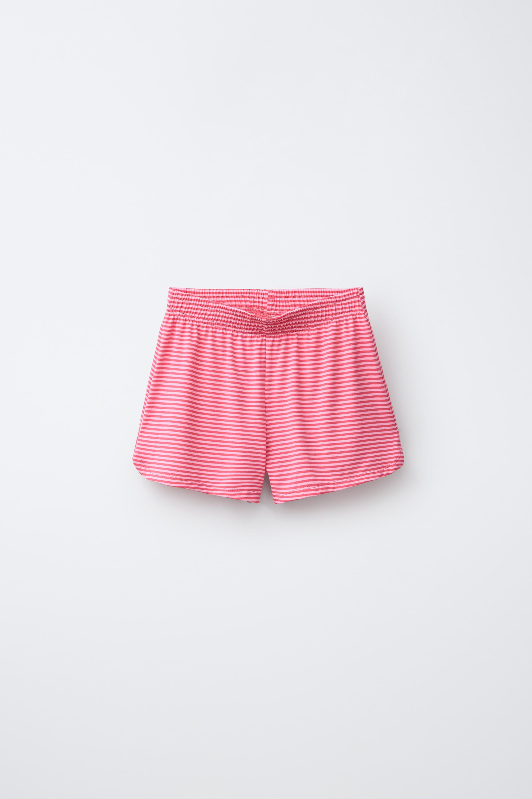 STRIPED T-SHIRT AND BERMUDA SET | Zara US